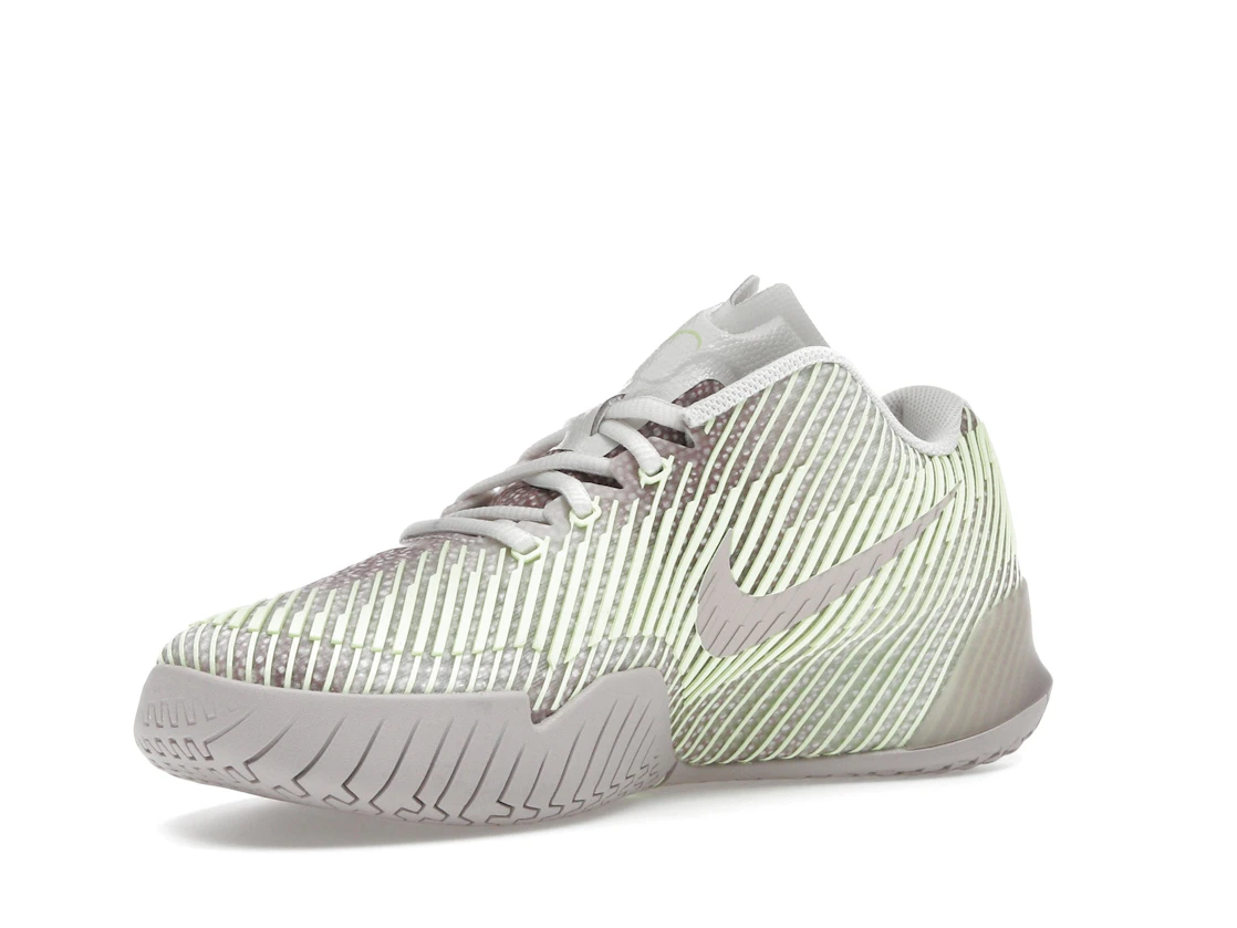 Vue 15 de Nike Court Air Zoom Vapor 11 Premium HC Phantom Platinum Violet Barely Volt 