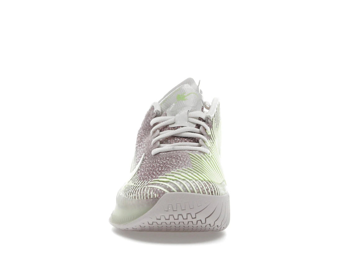 Vue 10 de Nike Court Air Zoom Vapor 11 Premium HC Phantom Platinum Violet Barely Volt 