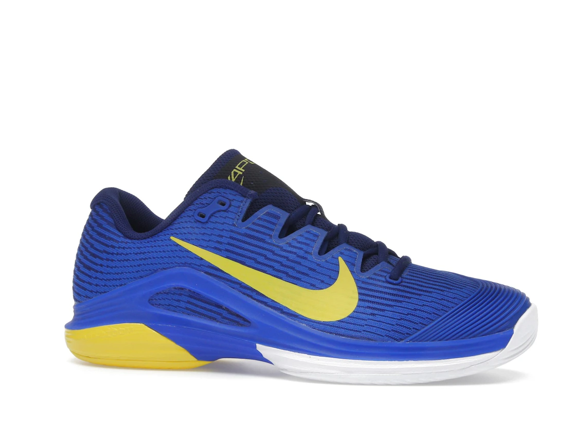 Vue 3 de Nike Court Air Zoom Vapor 12 HC Racer Blue Lightning