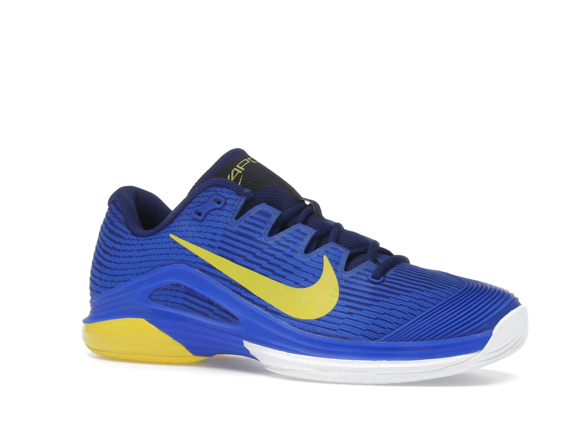Vue 4 de Nike Court Air Zoom Vapor 12 HC Racer Blue Lightning