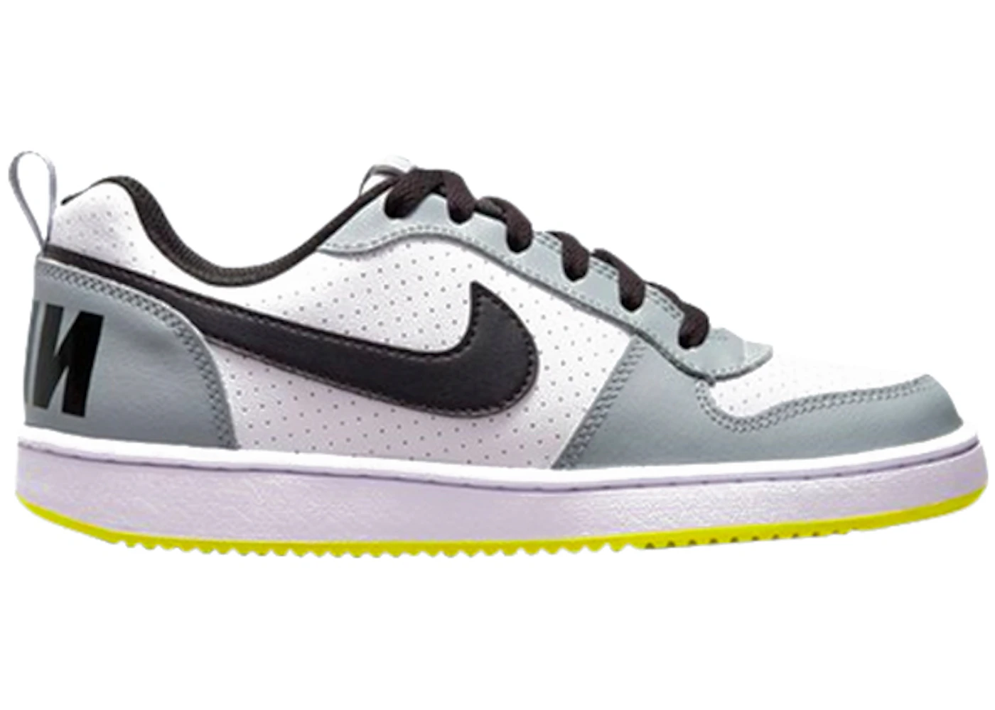 Nike Court Borough Low White Black Wolf Grey (GS)