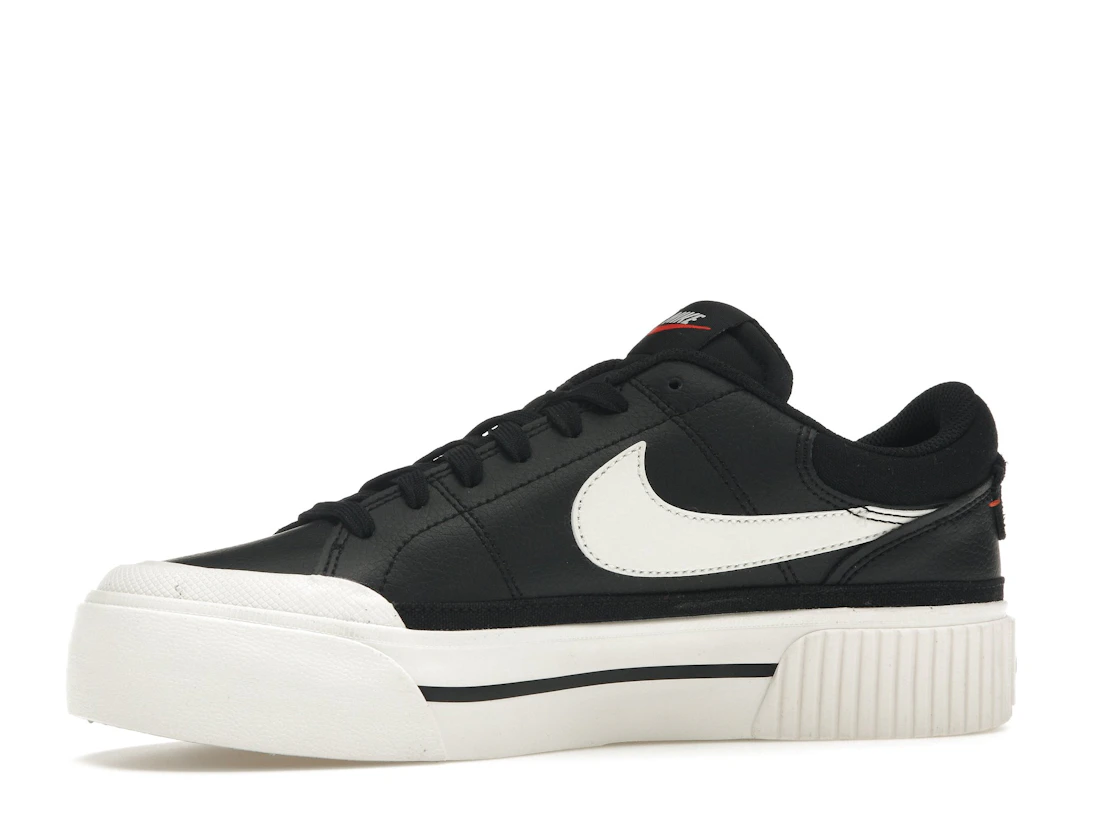 Vue 17 de Nike Court Legacy Lift Black Sail 