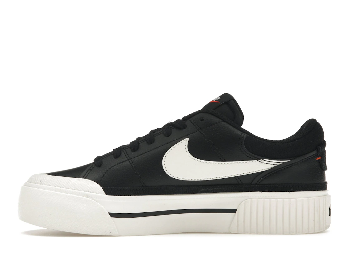 Vue 19 de Nike Court Legacy Lift Black Sail 