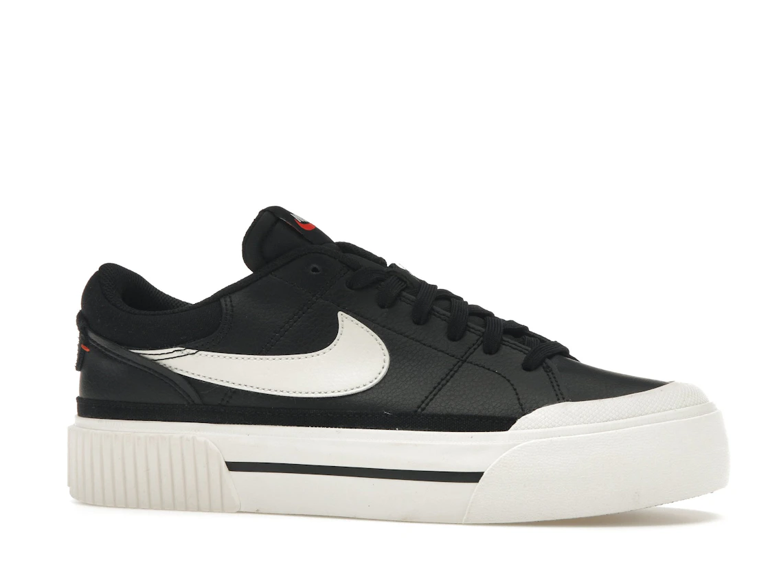 Vue 3 de Nike Court Legacy Lift Black Sail 