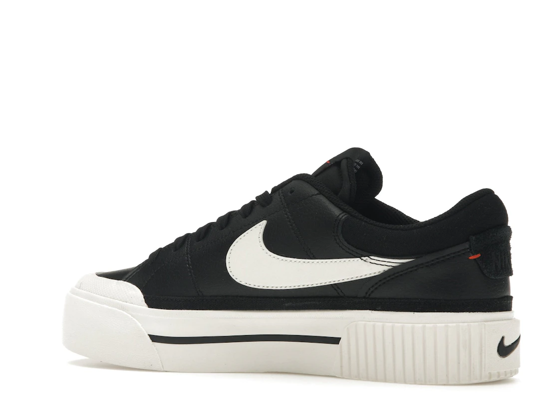 Vue 22 de Nike Court Legacy Lift Black Sail 