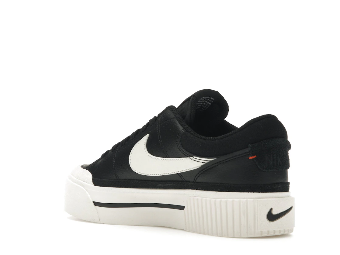Vue 24 de Nike Court Legacy Lift Black Sail 