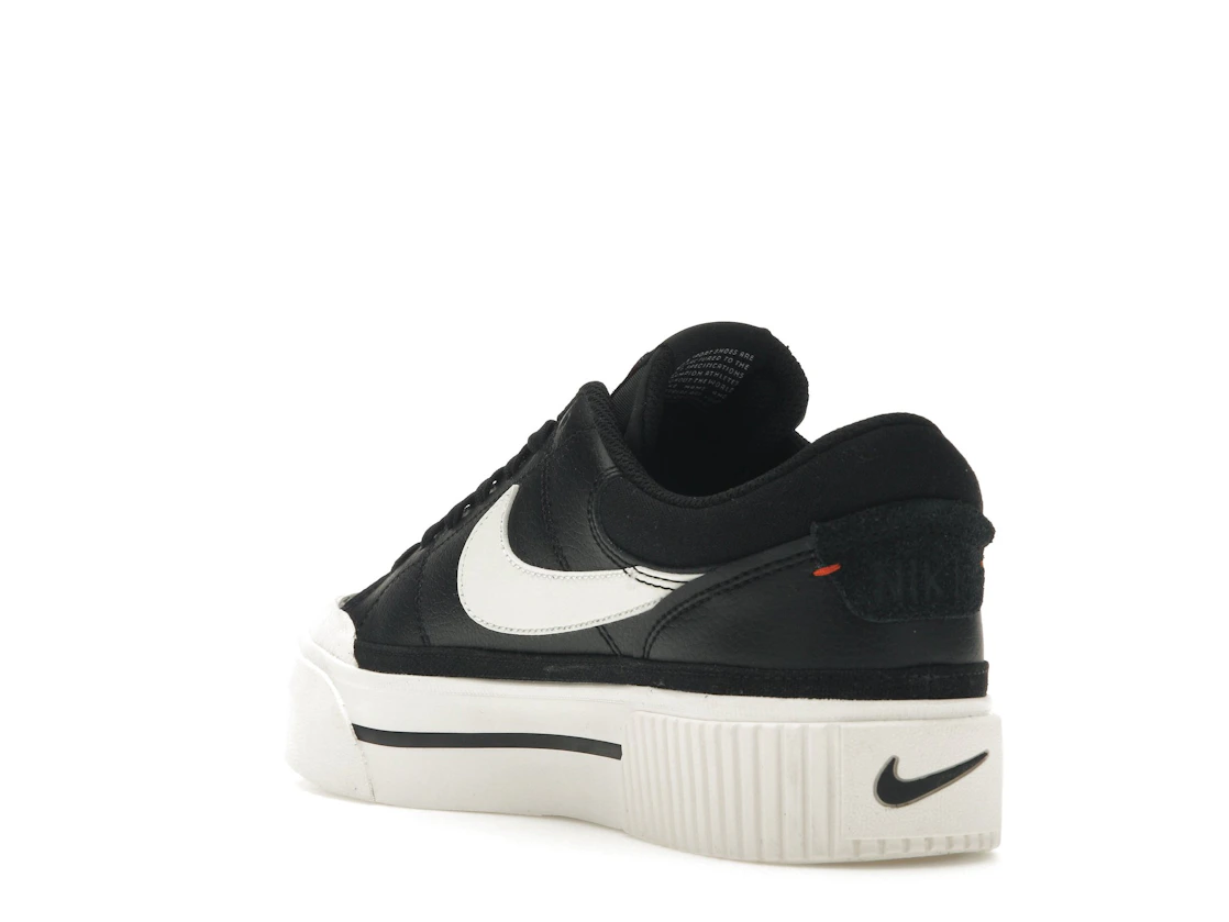 Vue 25 de Nike Court Legacy Lift Black Sail 