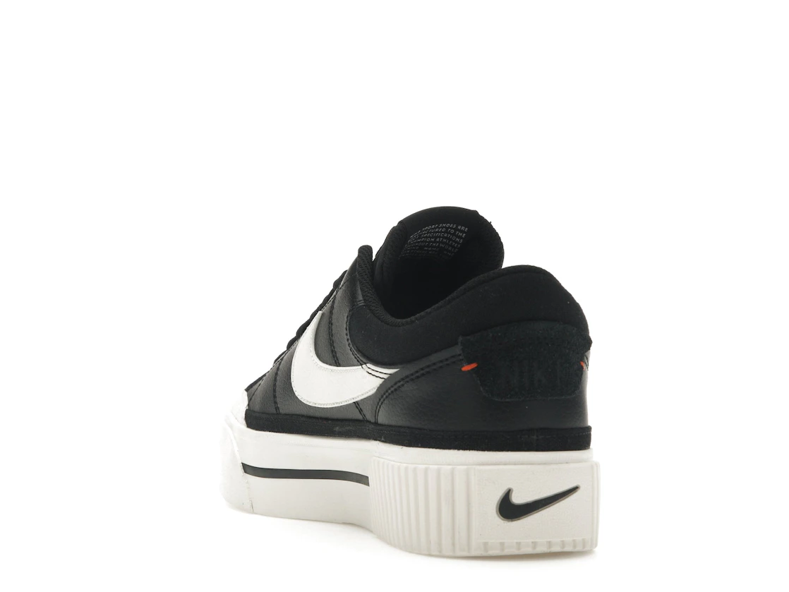 Vue 26 de Nike Court Legacy Lift Black Sail 