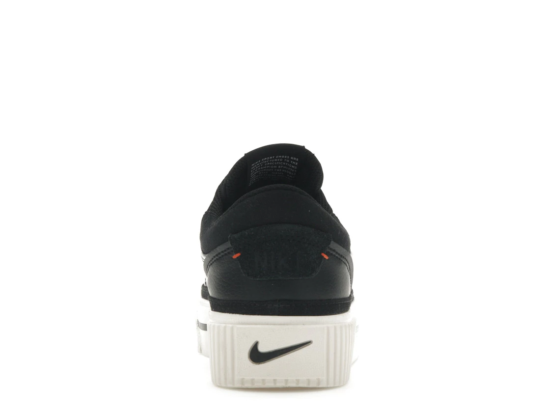 Vue 28 de Nike Court Legacy Lift Black Sail 