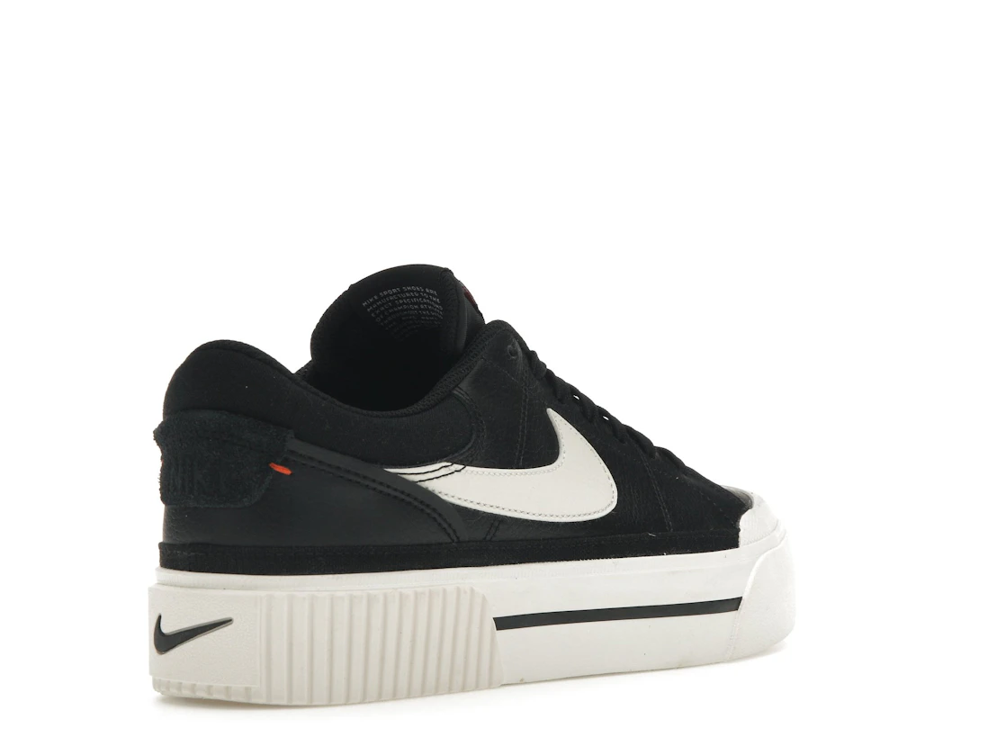 Vue 32 de Nike Court Legacy Lift Black Sail 