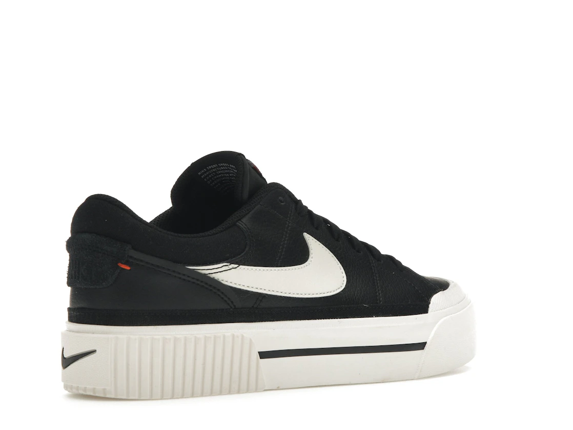 Vue 33 de Nike Court Legacy Lift Black Sail 