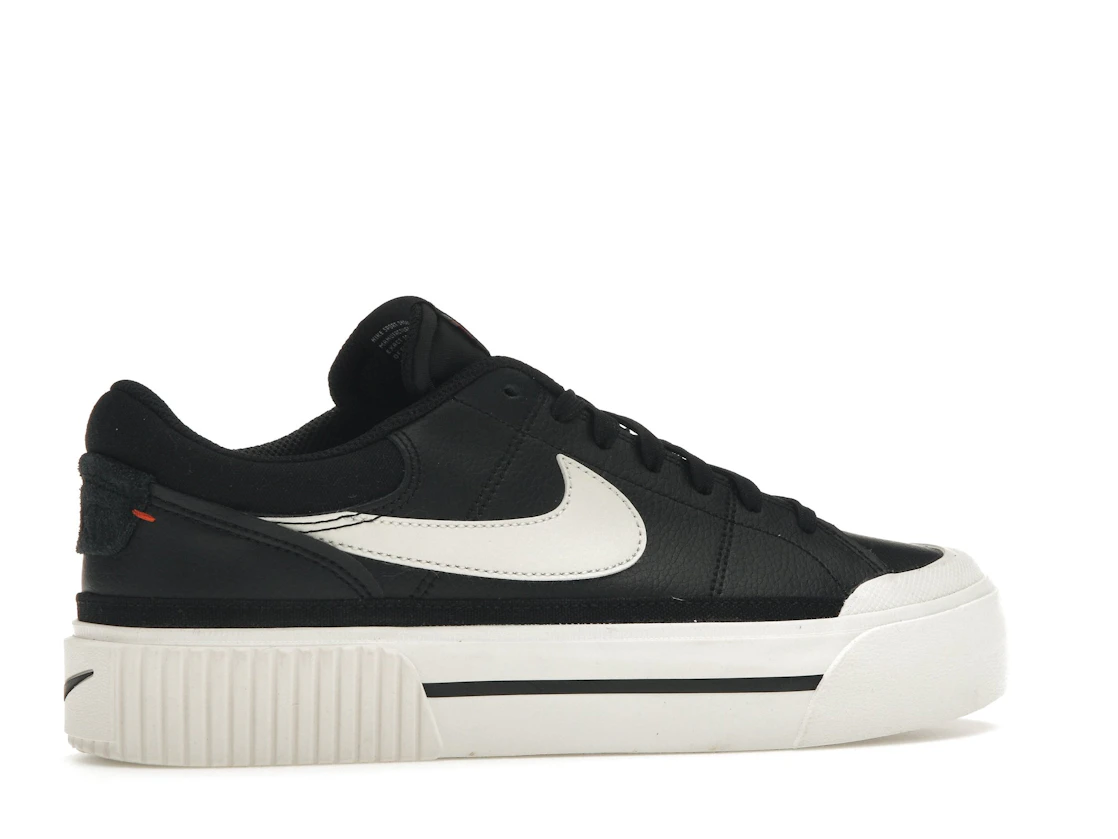 Vue 35 de Nike Court Legacy Lift Black Sail 
