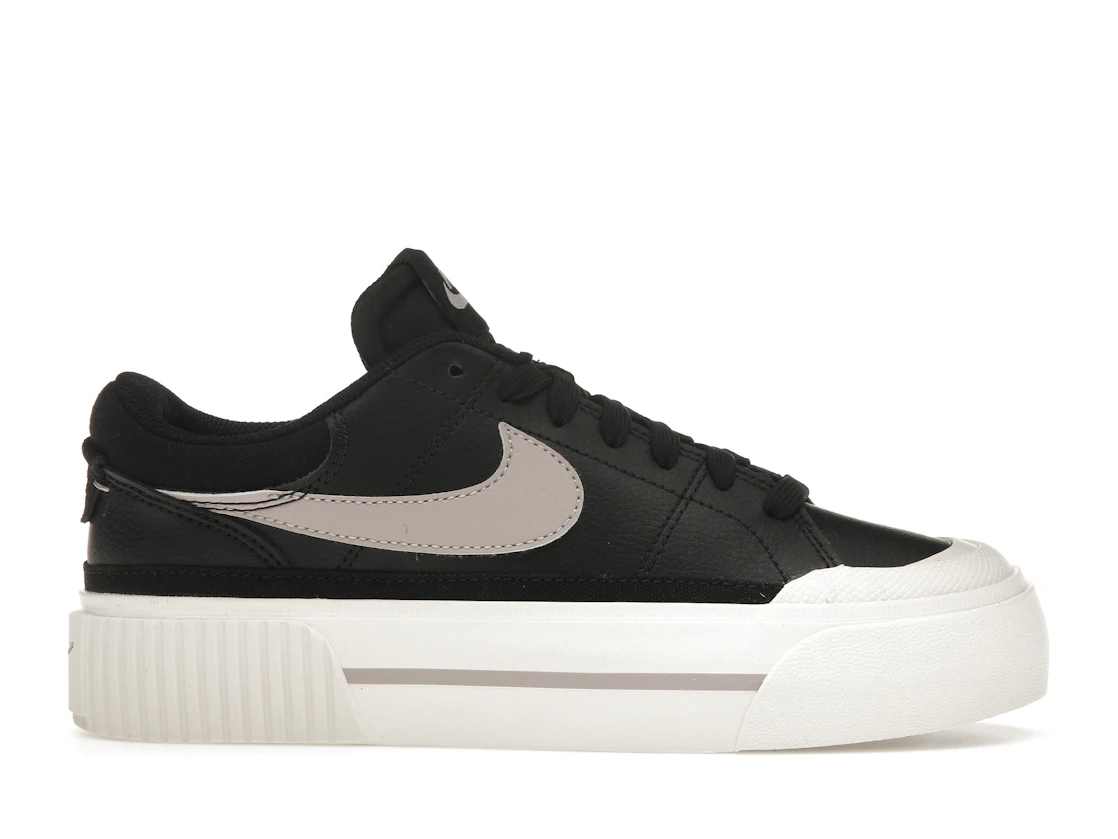 Vue 1 de Nike Court Legacy Lift Black Sail Platinum Violet 