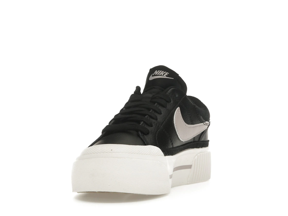 Vue 12 de Nike Court Legacy Lift Black Sail Platinum Violet 