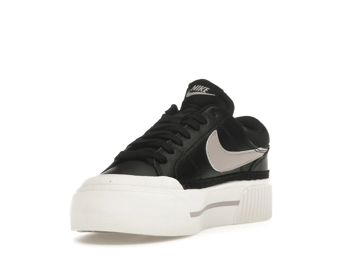 Vue 13 de Nike Court Legacy Lift Black Sail Platinum Violet 