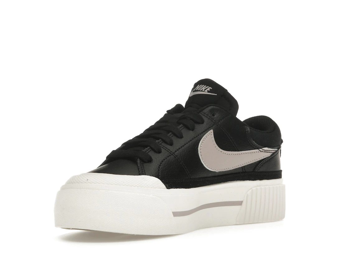 Vue 14 de Nike Court Legacy Lift Black Sail Platinum Violet 