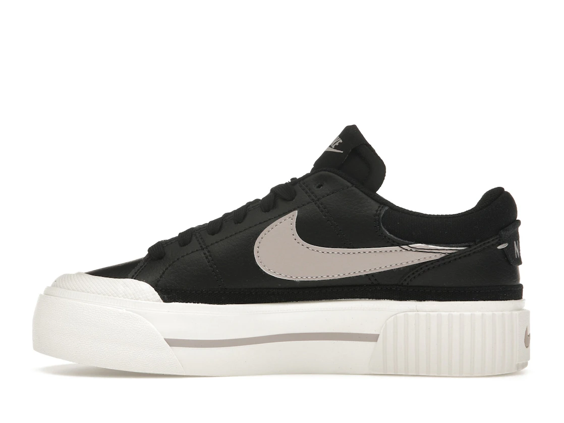 Vue 19 de Nike Court Legacy Lift Black Sail Platinum Violet 