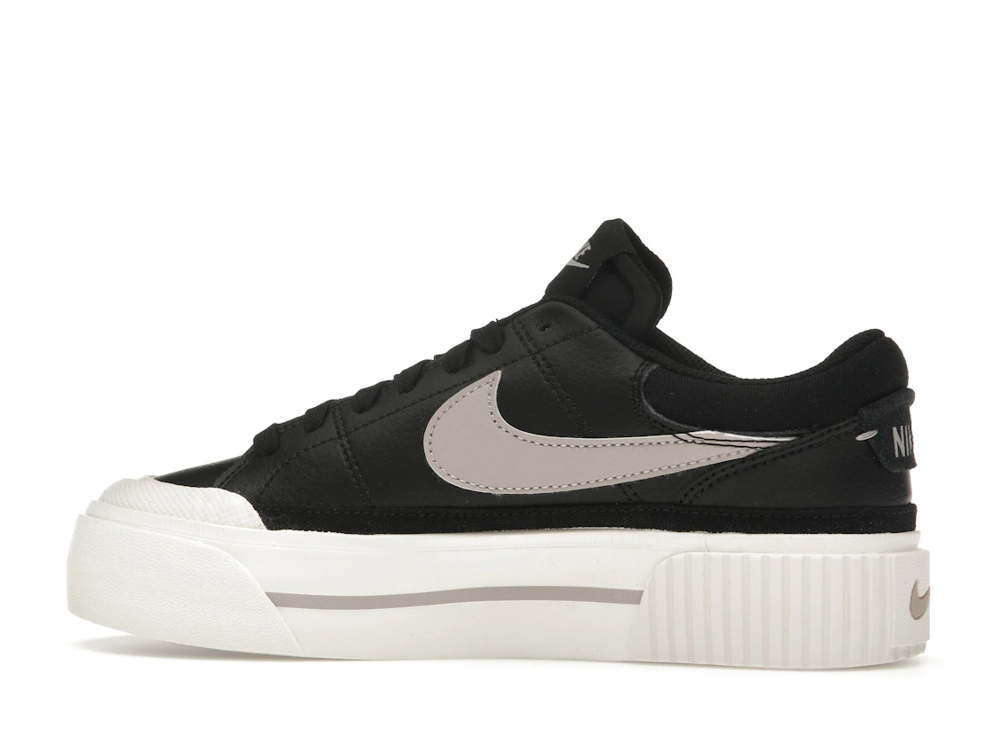 Vue 20 de Nike Court Legacy Lift Black Sail Platinum Violet 