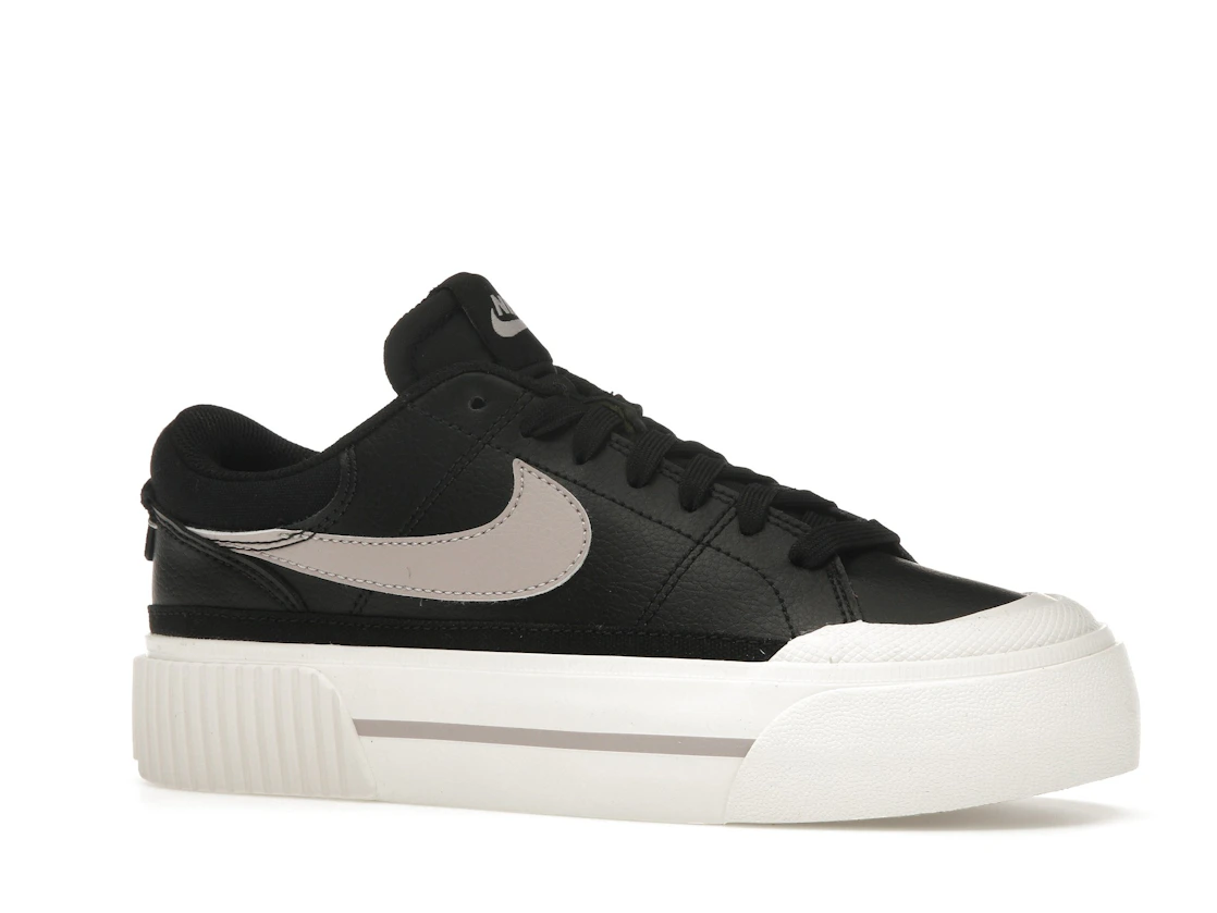 Vue 3 de Nike Court Legacy Lift Black Sail Platinum Violet 
