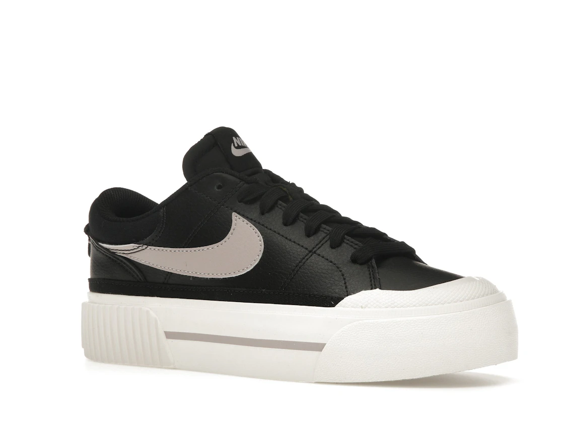 Vue 4 de Nike Court Legacy Lift Black Sail Platinum Violet 