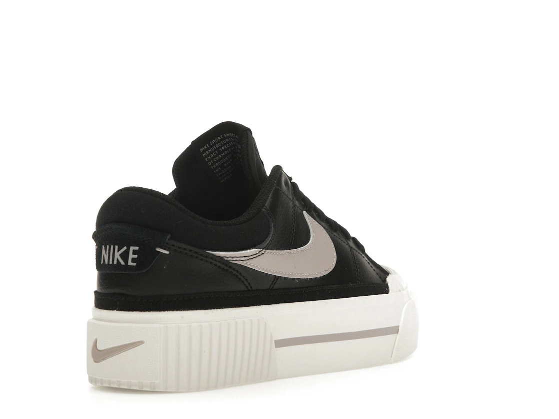 Vue 31 de Nike Court Legacy Lift Black Sail Platinum Violet 