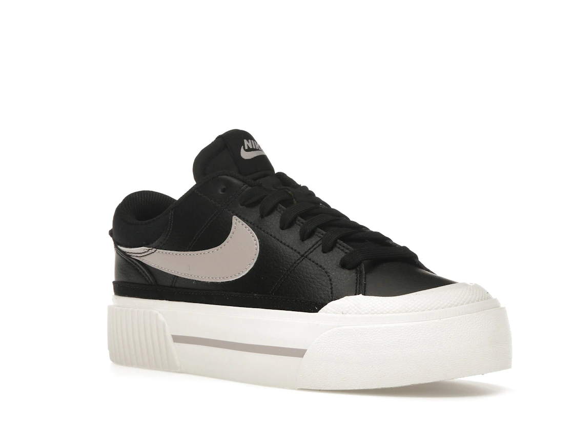 Vue 5 de Nike Court Legacy Lift Black Sail Platinum Violet 