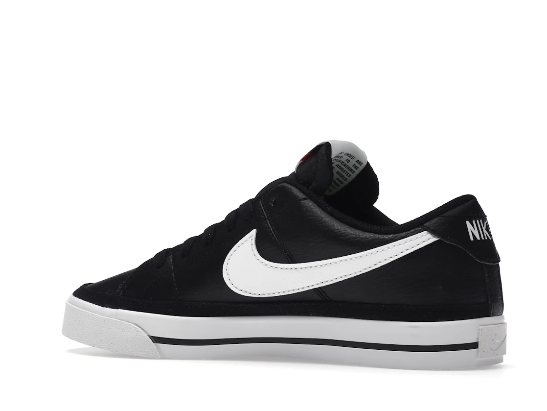 Vue 22 de Nike Court Legacy Next Nature Black White 