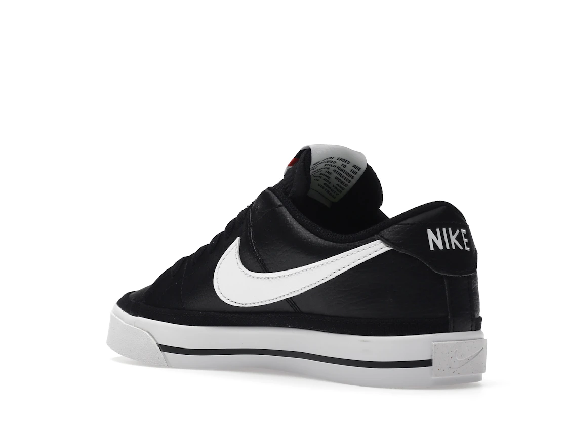 Vue 24 de Nike Court Legacy Next Nature Black White 