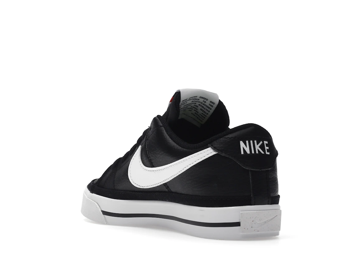 Vue 25 de Nike Court Legacy Next Nature Black White 