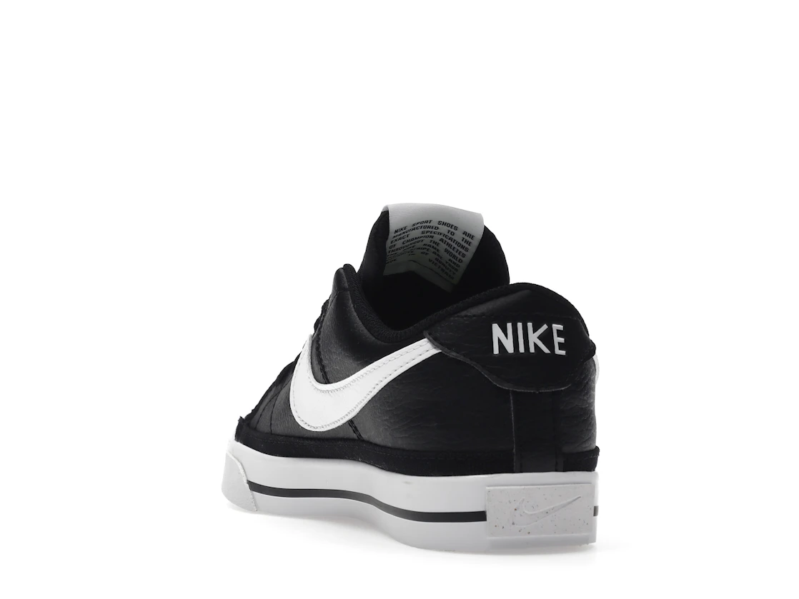 Vue 26 de Nike Court Legacy Next Nature Black White 