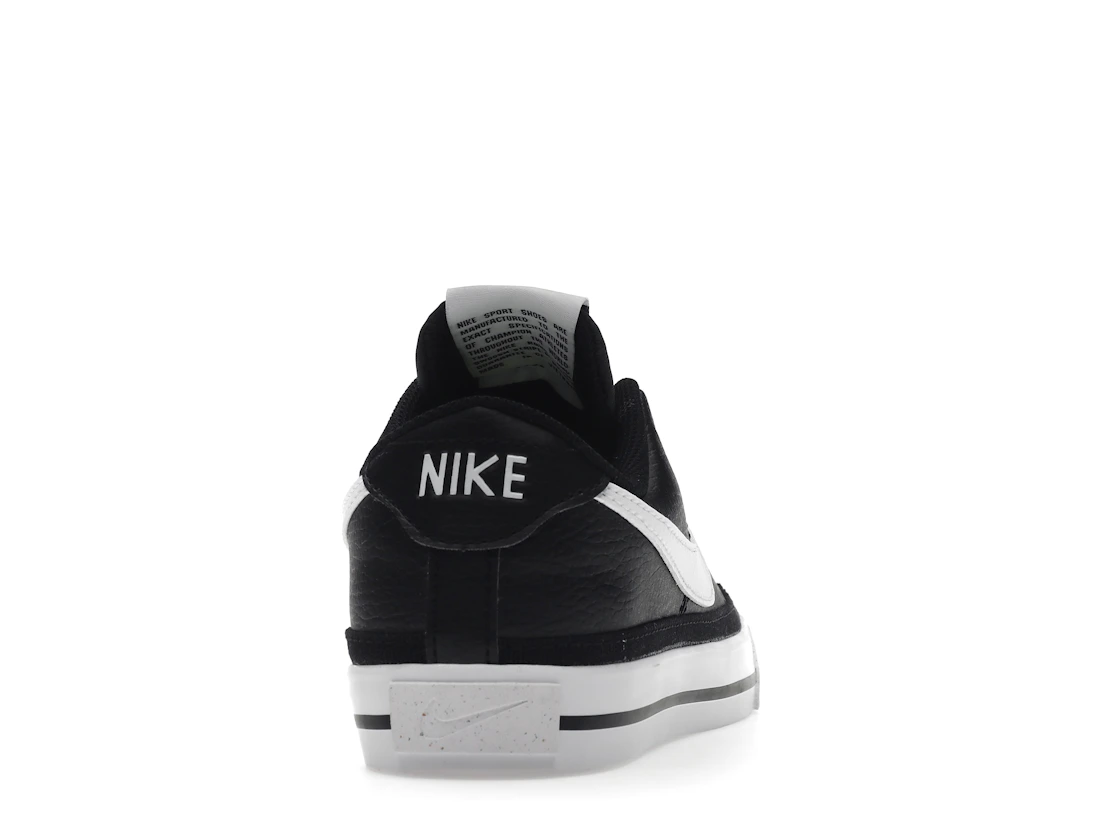 Vue 29 de Nike Court Legacy Next Nature Black White 