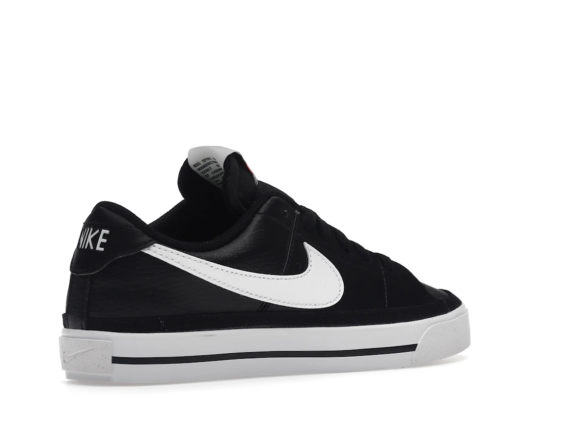 Vue 33 de Nike Court Legacy Next Nature Black White 