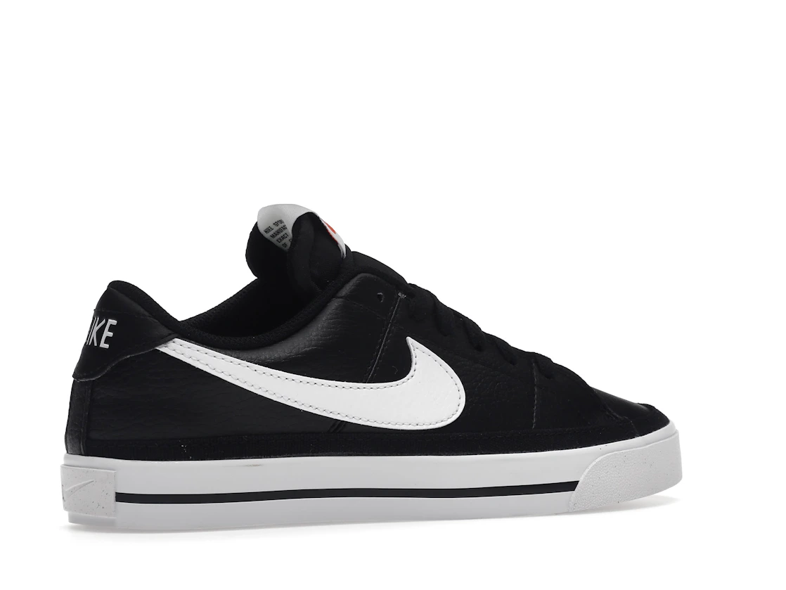 Vue 34 de Nike Court Legacy Next Nature Black White 
