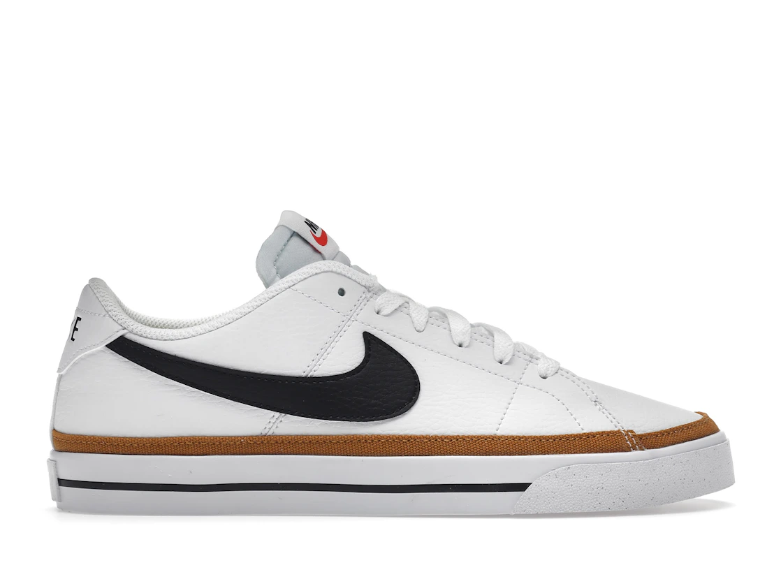 Vue 1 de Nike Court Legacy Next Nature White Desert Ochre 