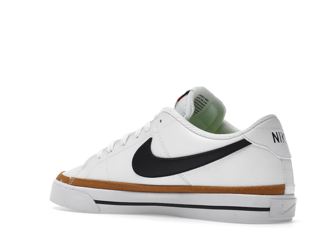 Vue 23 de Nike Court Legacy Next Nature White Desert Ochre 