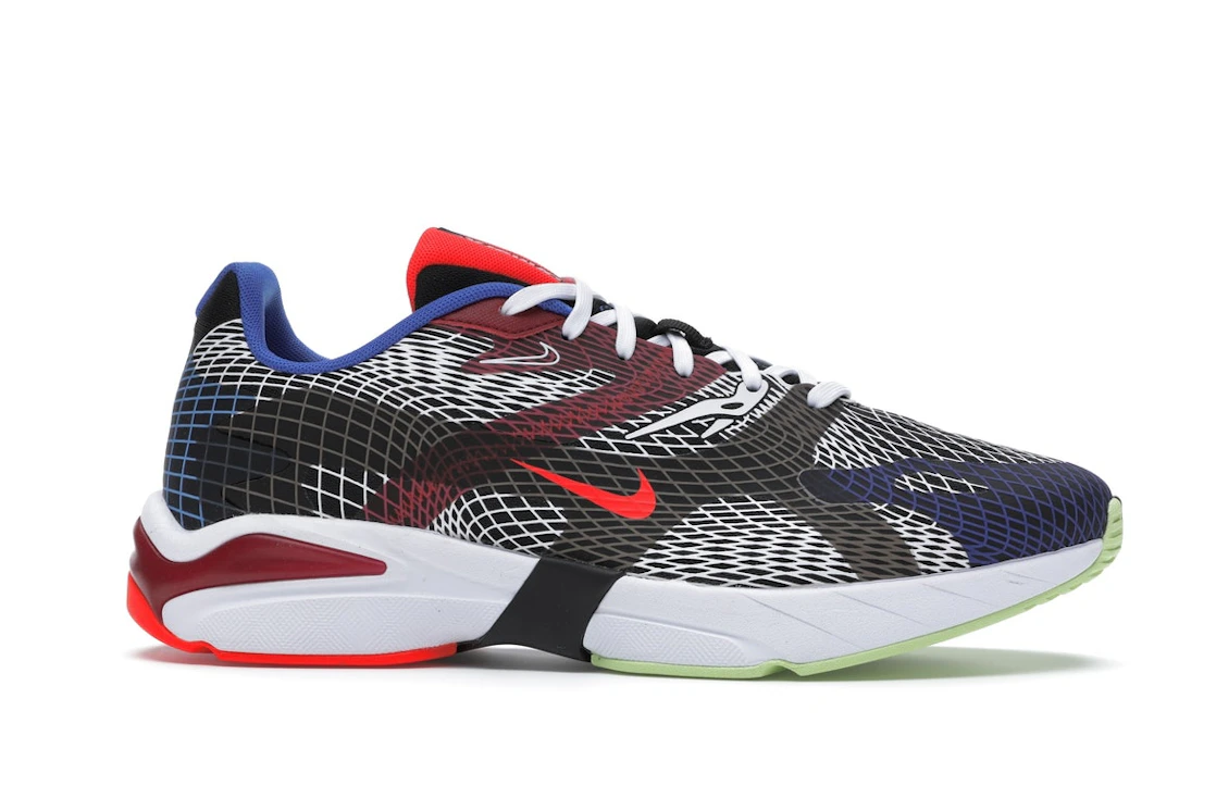Vue 2 de Nike D/MS/X Ghoswift Black Deep Royal Blue Bright Crimson