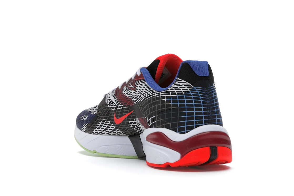 Vue 25 de Nike D/MS/X Ghoswift Black Deep Royal Blue Bright Crimson
