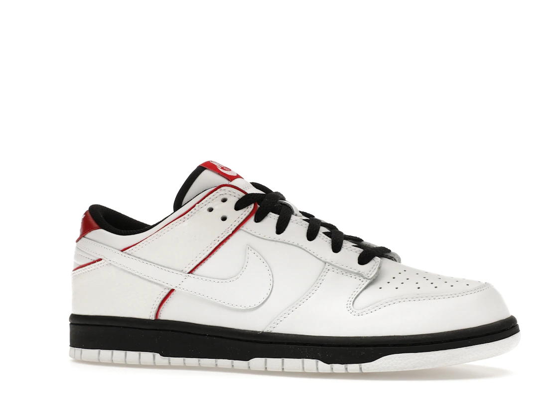 Vue 3 de Nike Dunk Low CL Jordan Pack White