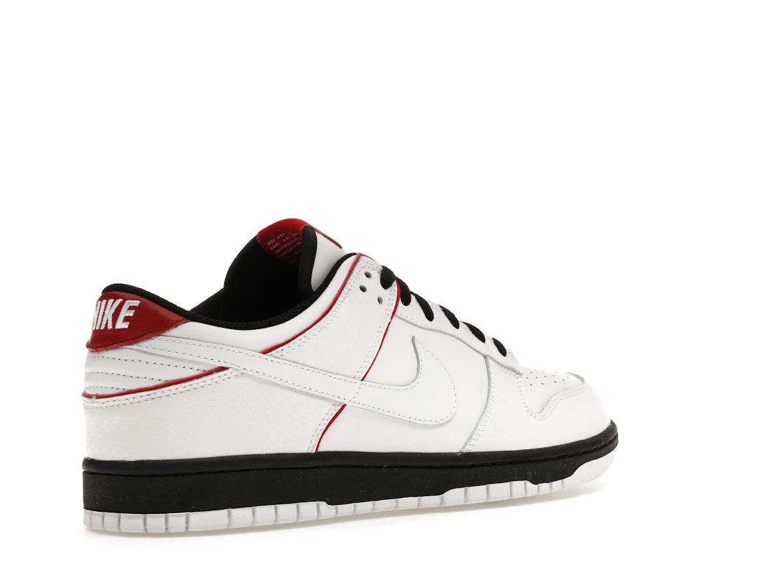 Vue 33 de Nike Dunk Low CL Jordan Pack White