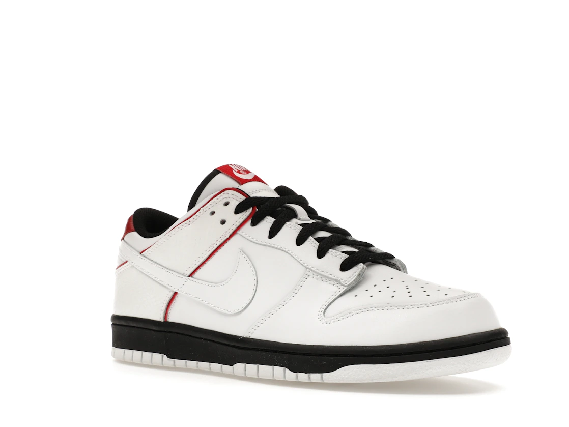Vue 5 de Nike Dunk Low CL Jordan Pack White