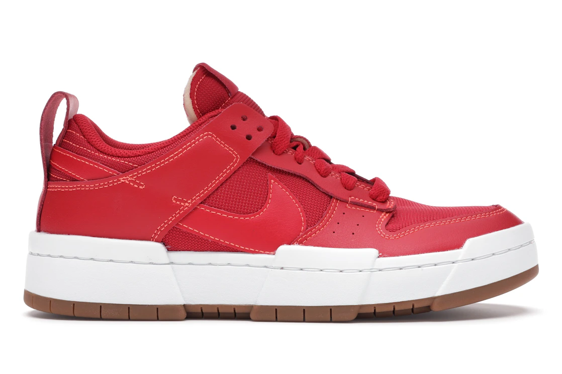 Vue 1 de Nike Dunk Low Disrupt Red Gum 