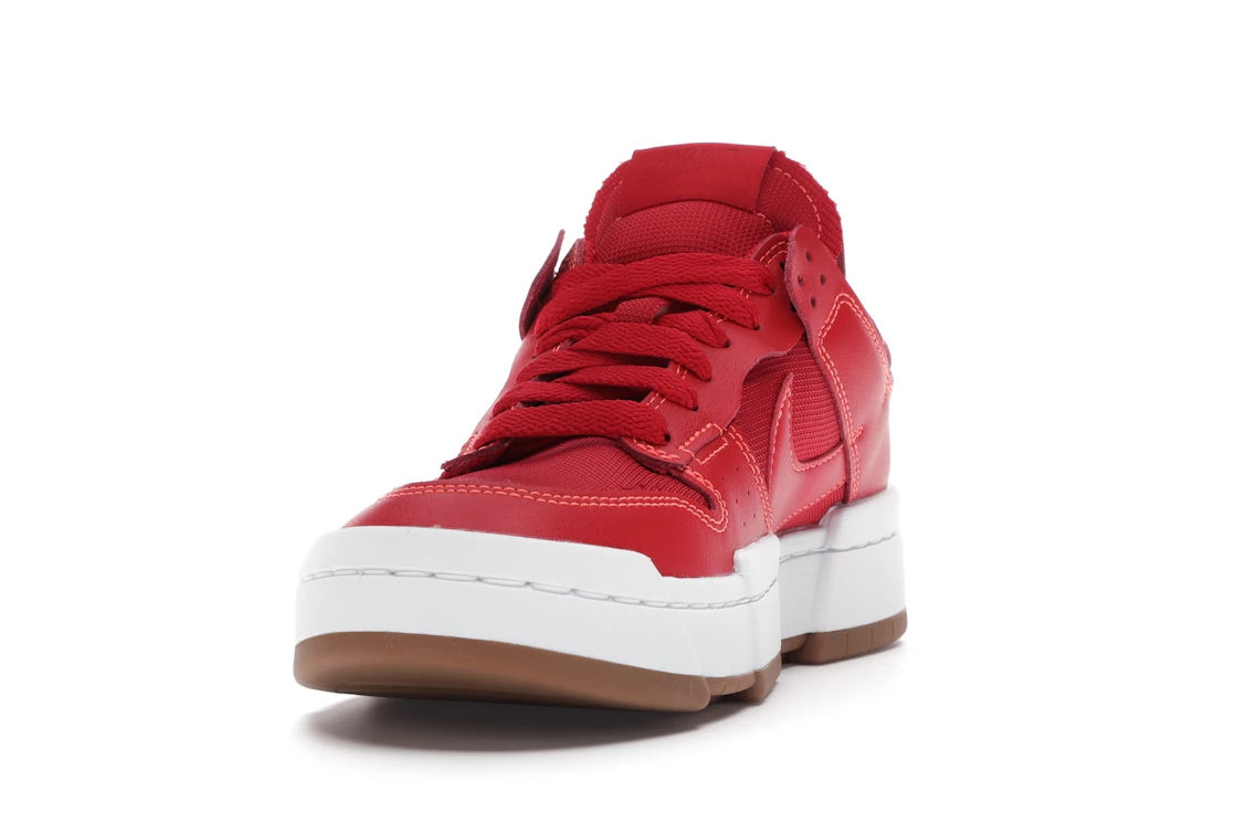 Vue 12 de Nike Dunk Low Disrupt Red Gum 