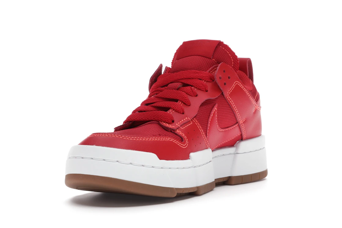 Vue 13 de Nike Dunk Low Disrupt Red Gum 