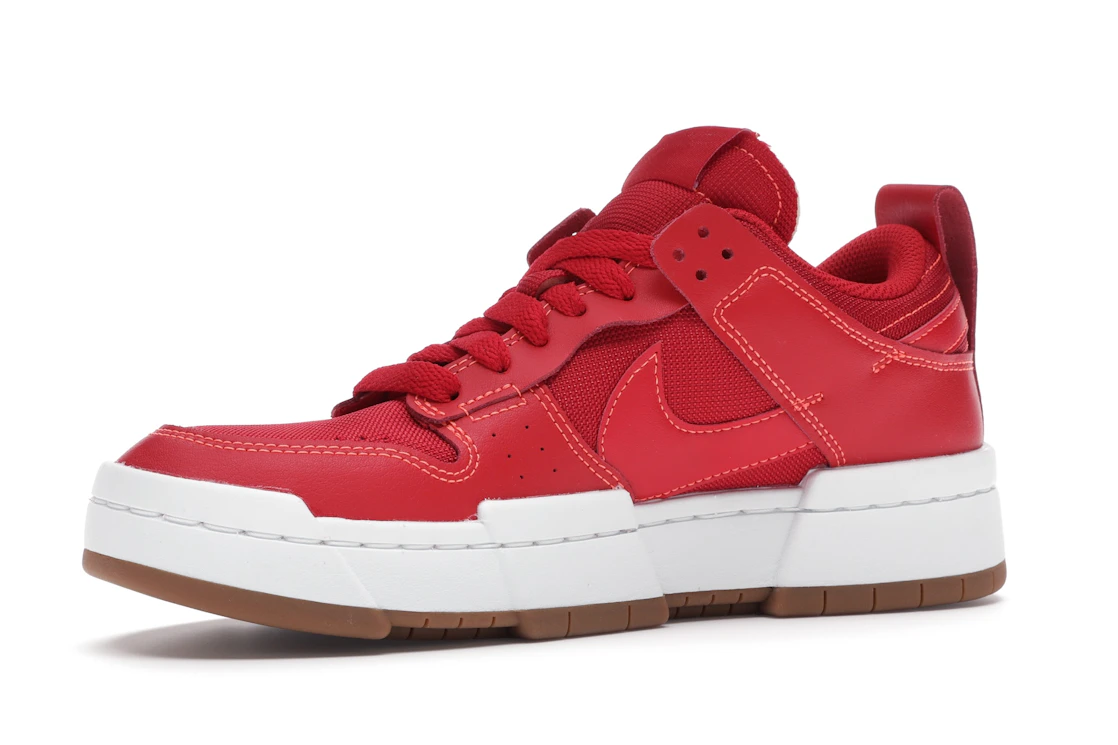 Vue 16 de Nike Dunk Low Disrupt Red Gum 