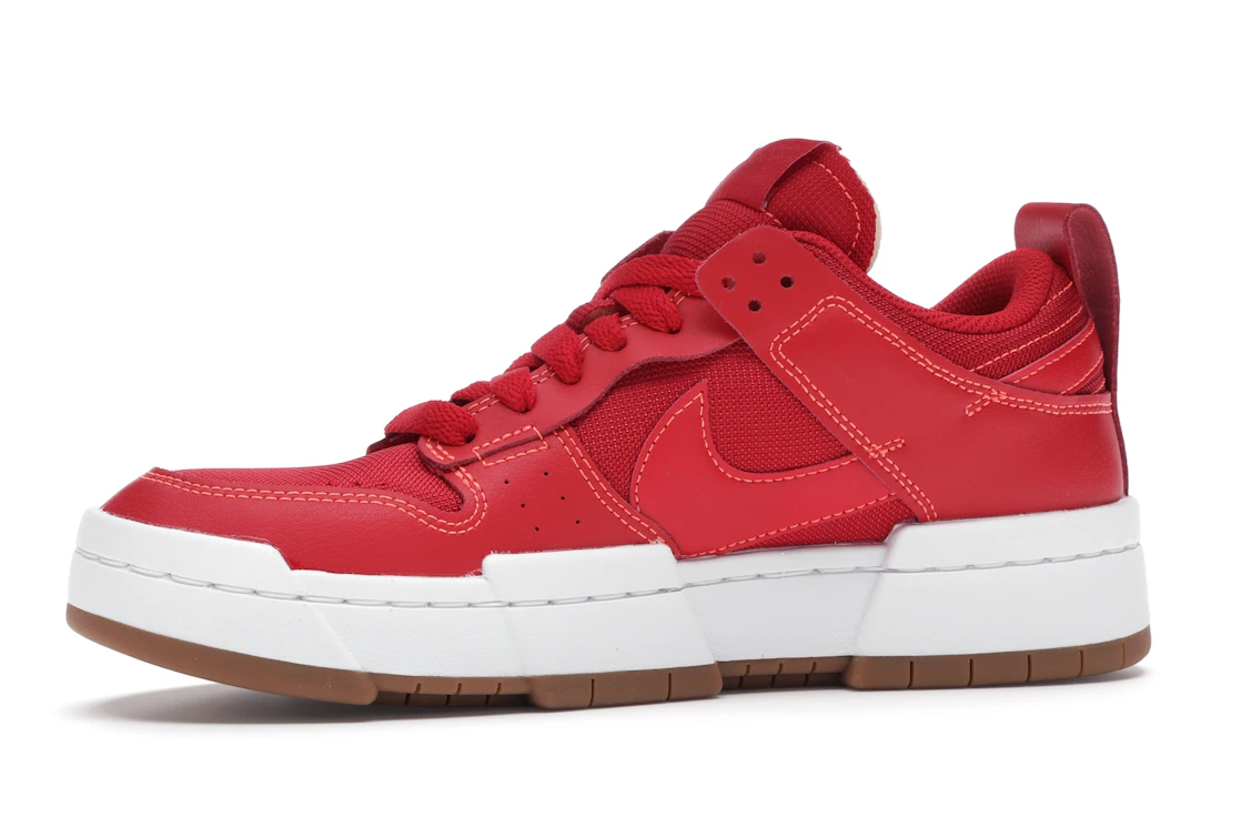 Vue 17 de Nike Dunk Low Disrupt Red Gum 