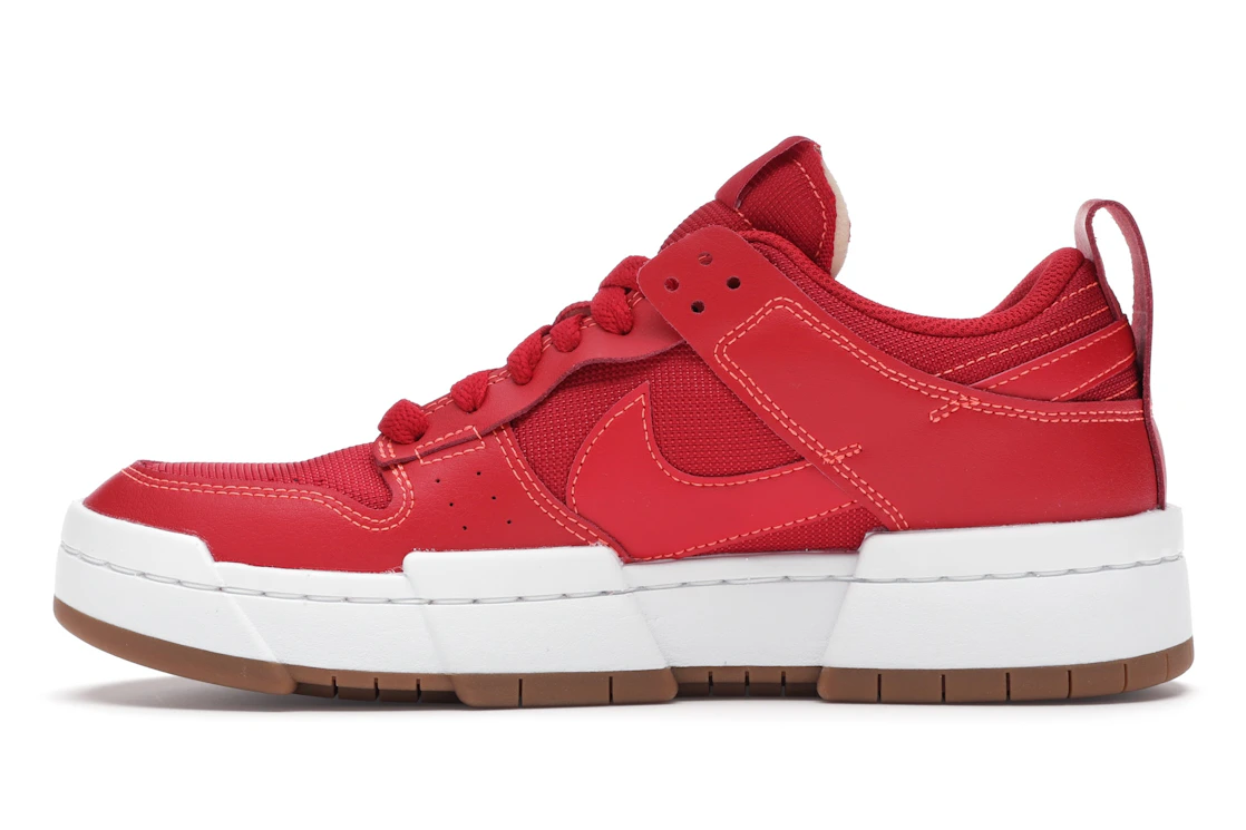 Vue 19 de Nike Dunk Low Disrupt Red Gum 