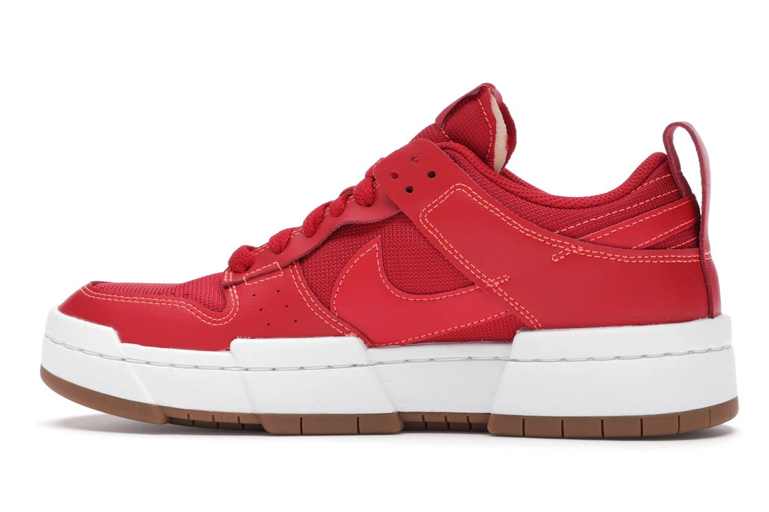 Vue 20 de Nike Dunk Low Disrupt Red Gum 