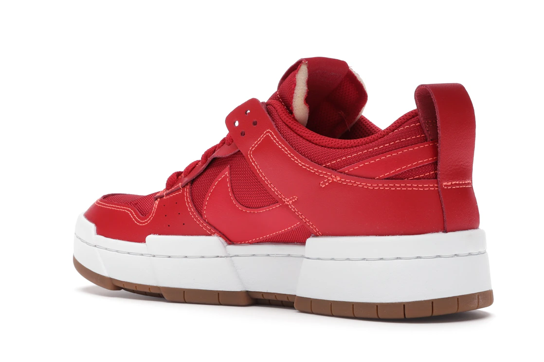 Vue 23 de Nike Dunk Low Disrupt Red Gum 