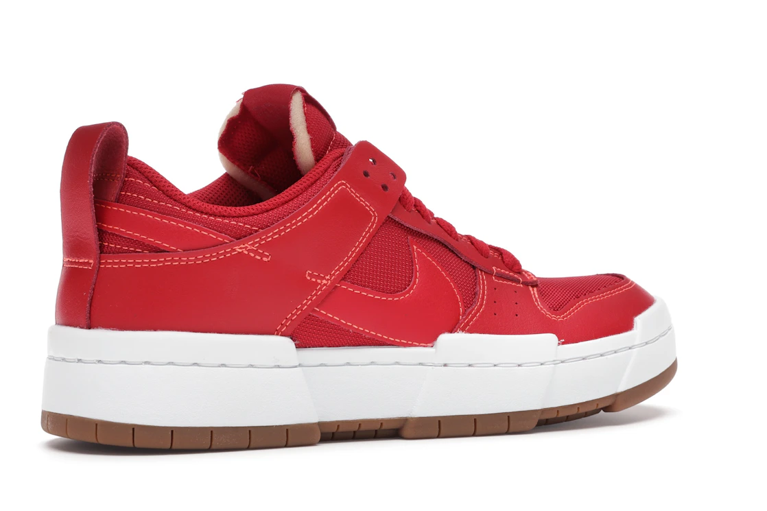 Vue 34 de Nike Dunk Low Disrupt Red Gum 