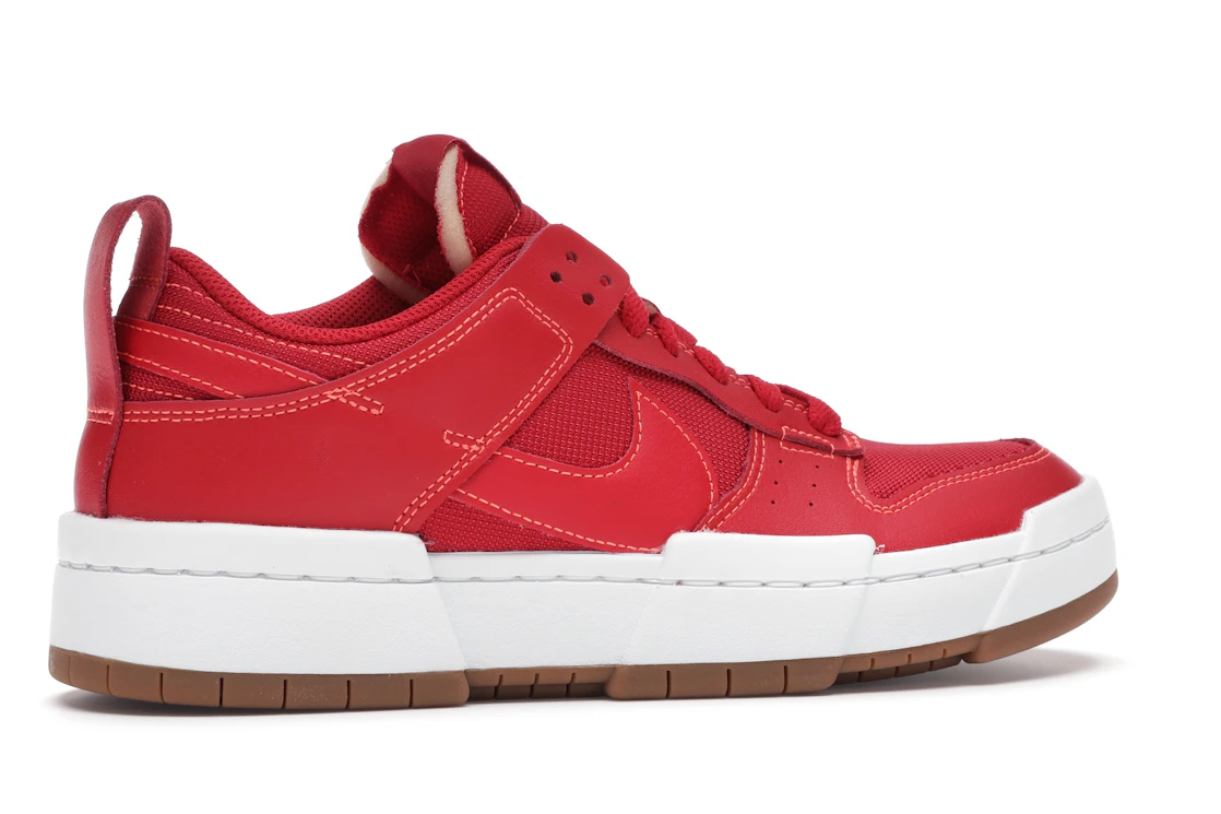 Vue 35 de Nike Dunk Low Disrupt Red Gum 